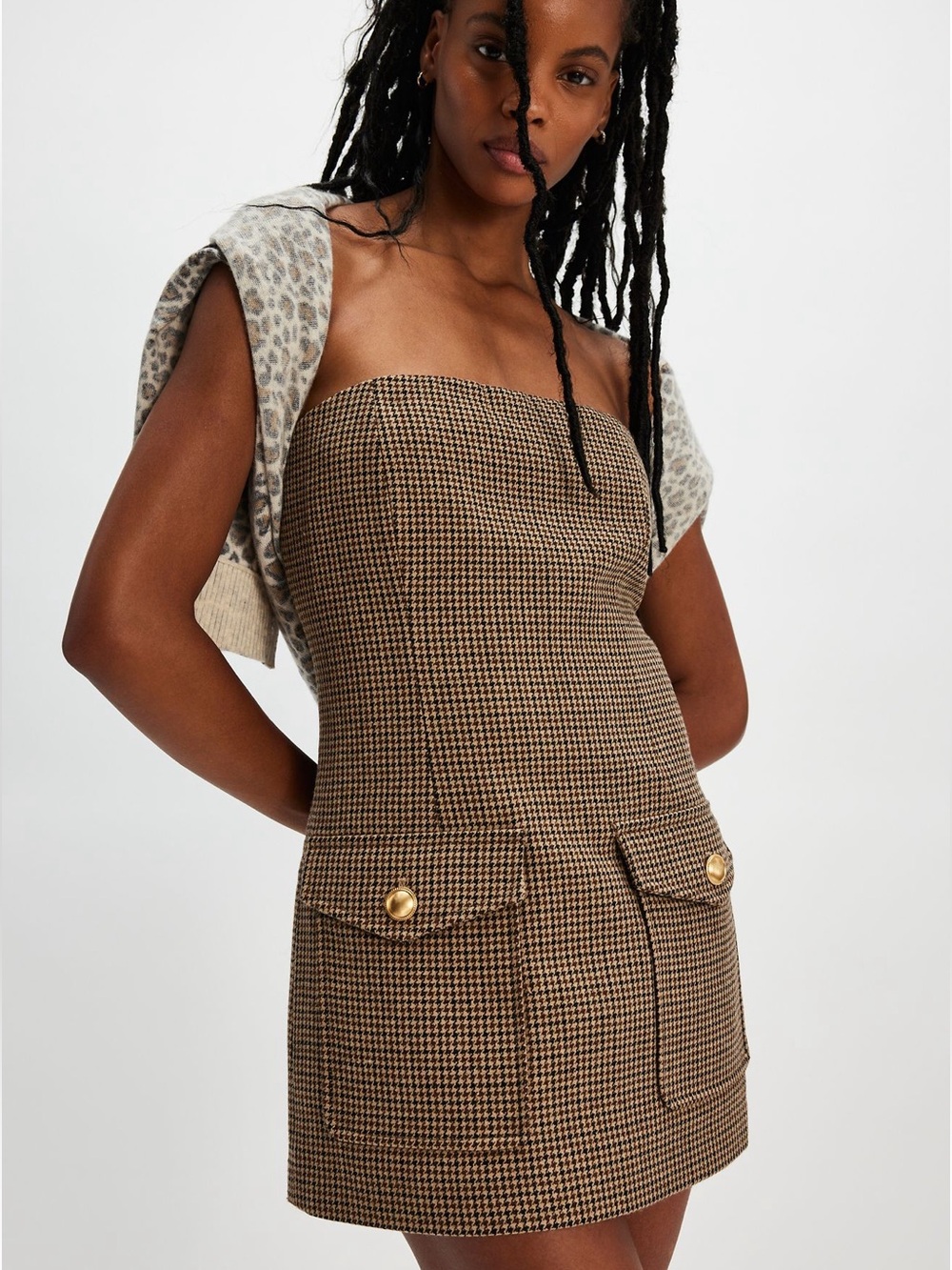 ✨ Ronny Kobo Taren Dress in Cinnamon Multi ✨